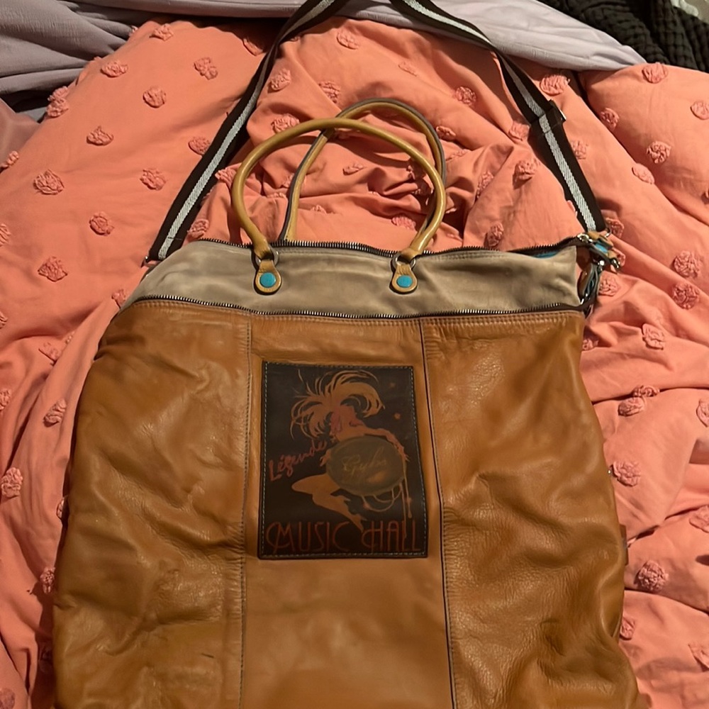Gabs leather tote bag